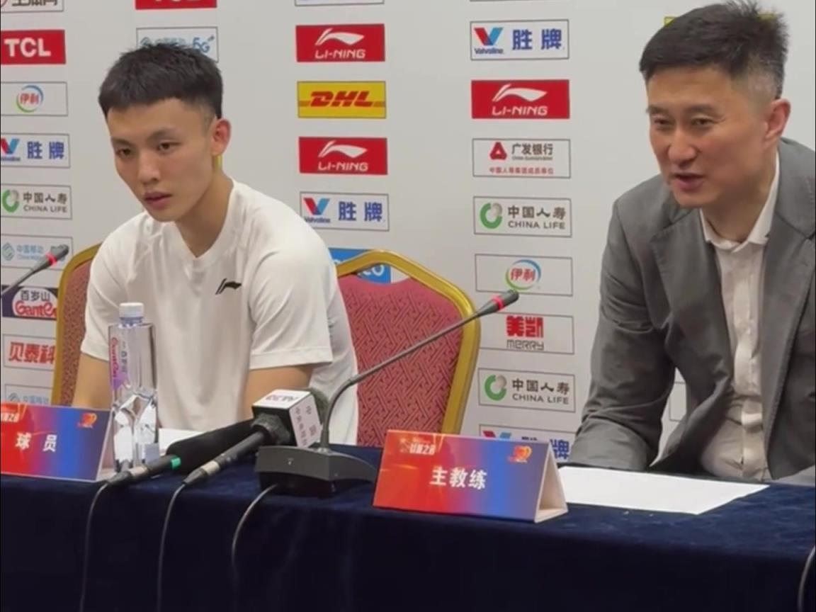 這是能說的嗎徐杰：杜指導賽前說了，這場球就是打架和摔跤！